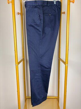 RECENT Paul Stuart Navy Chino Casual Pants 34 x 30